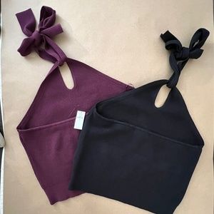 BANANA REPUBLIC HALTER TOPS